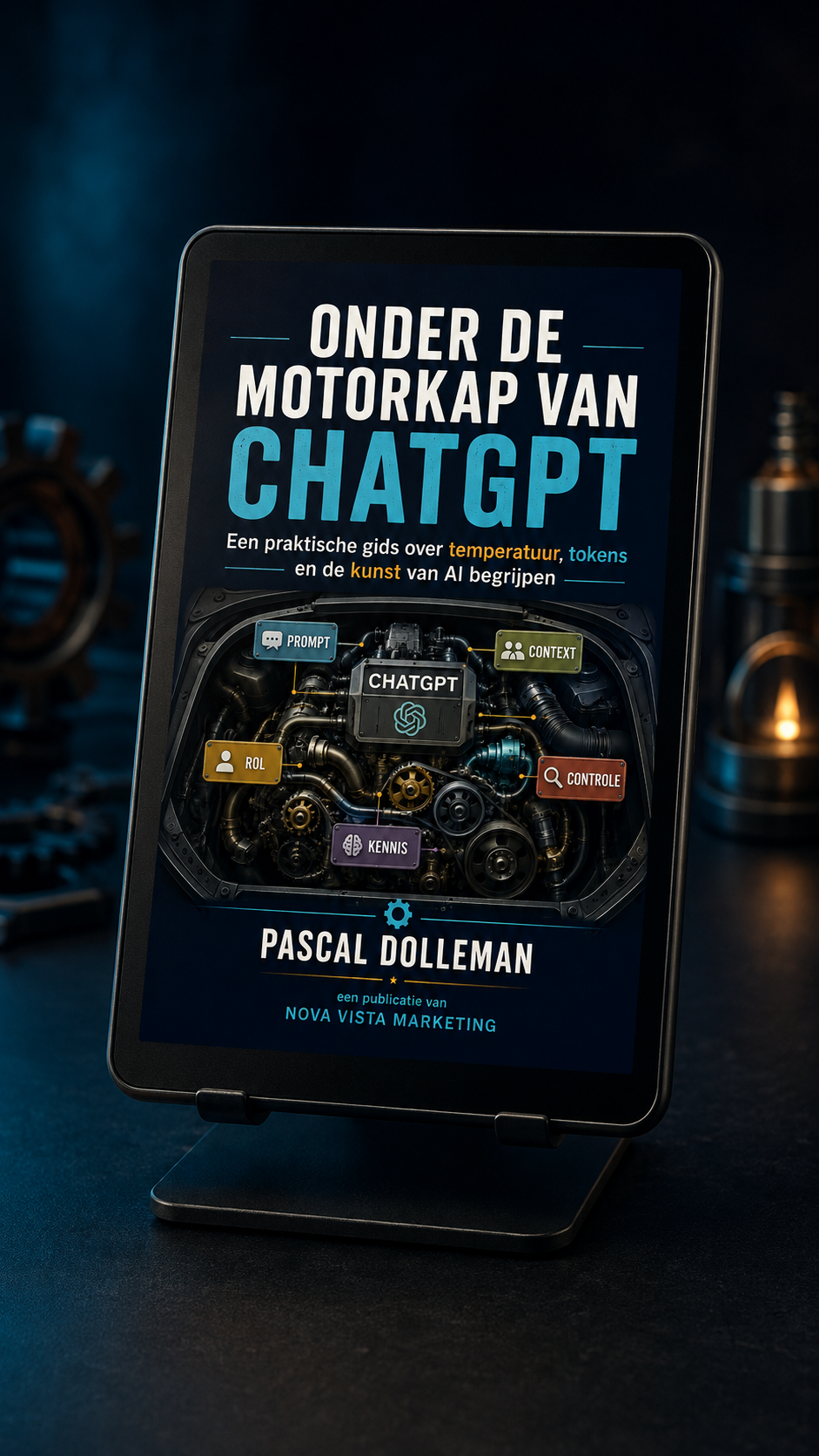 Onder de motorkap van ChatGPT als e-book op een tablet