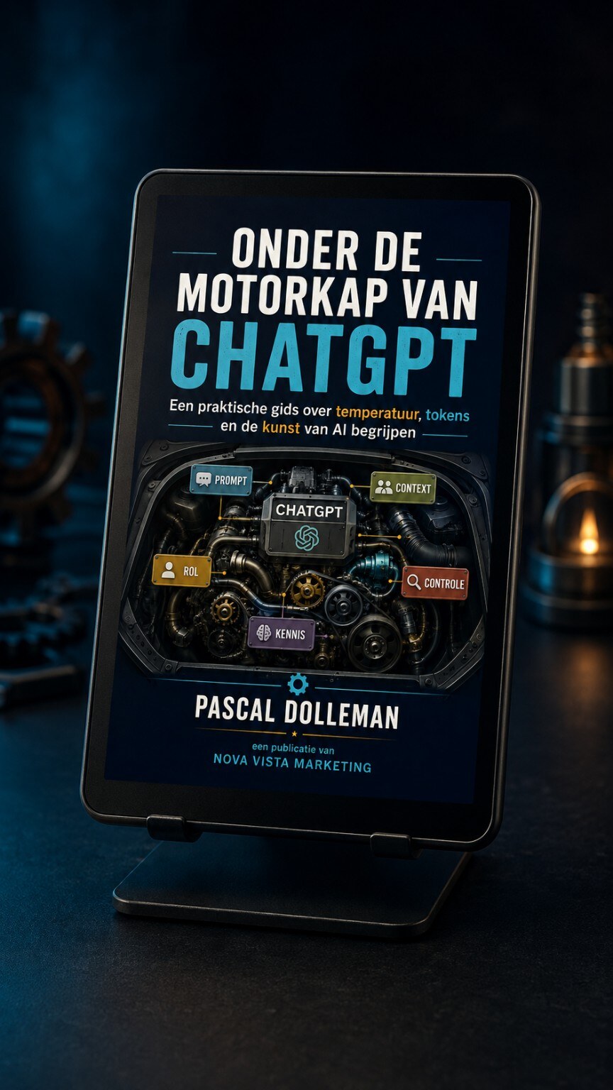 Onder de motorkap van ChatGPT als e-book op een tablet